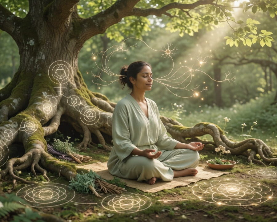 meeting of traditional medicine and modern science in psychedelic retreats for personal development